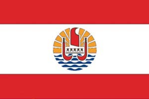 Tahiti Flagge