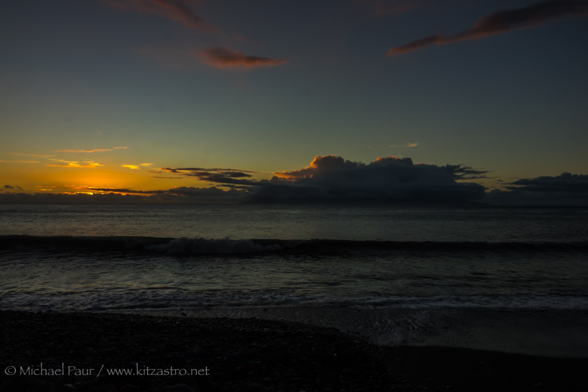 Sonnenuntergang Moorea