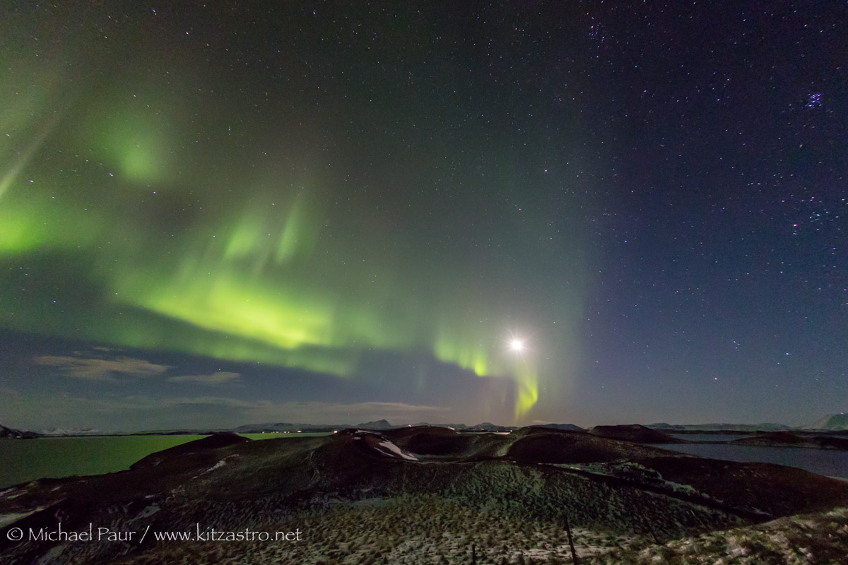 aurora myvatn