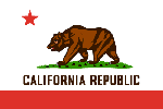 flagge kalifornien