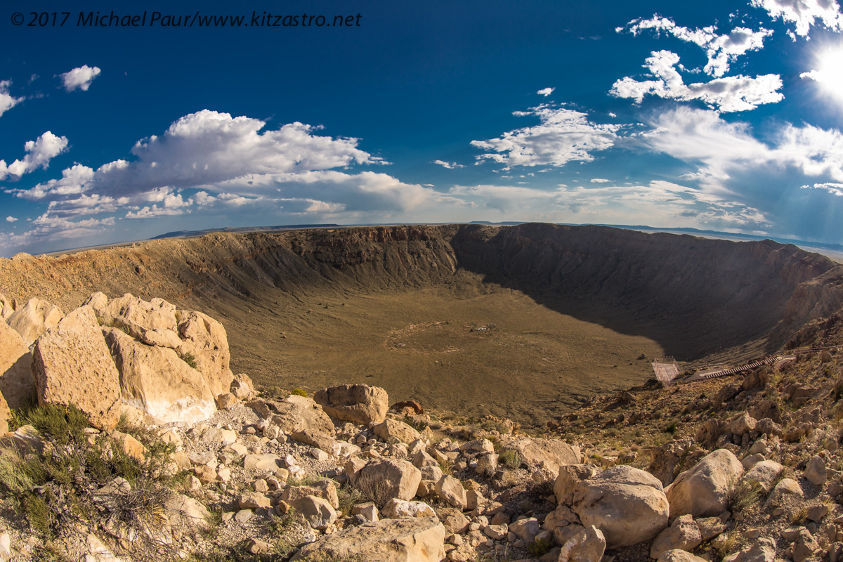 meteor crater